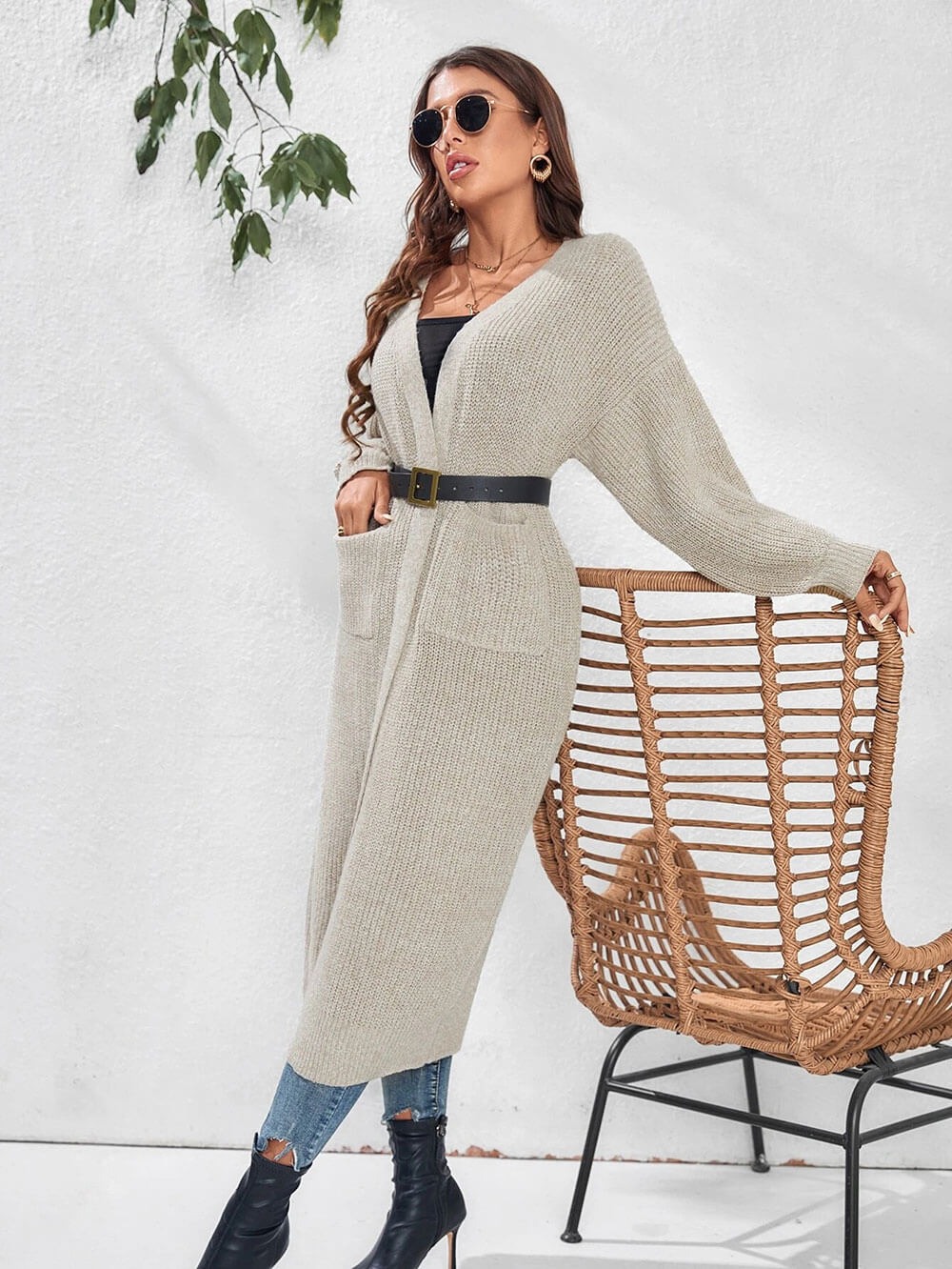 Curve maxi cardigan - immagine 6