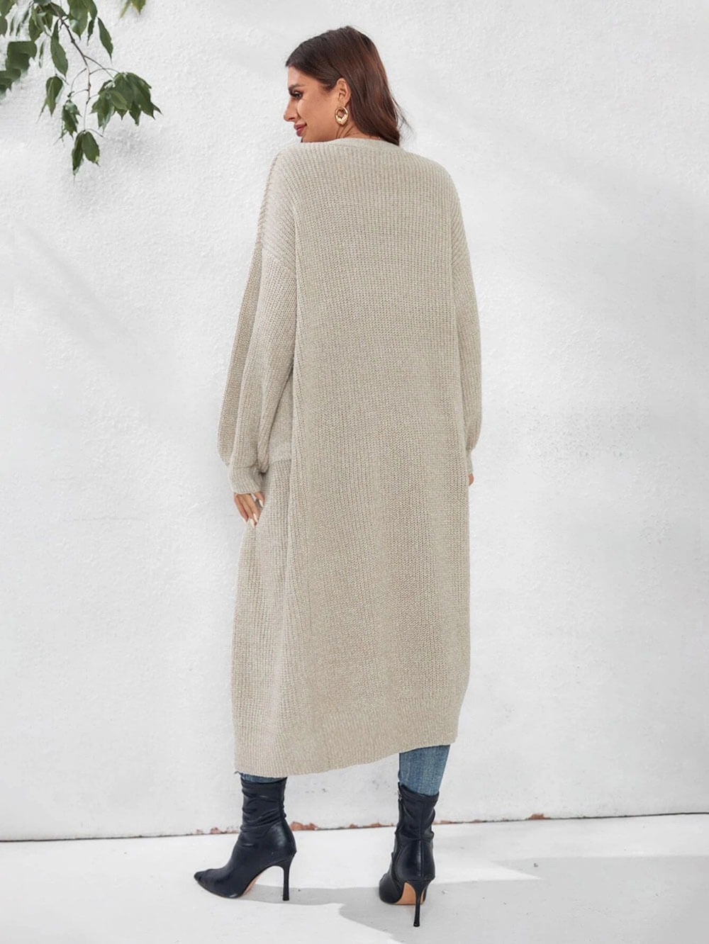 Curve maxi cardigan - immagine 4